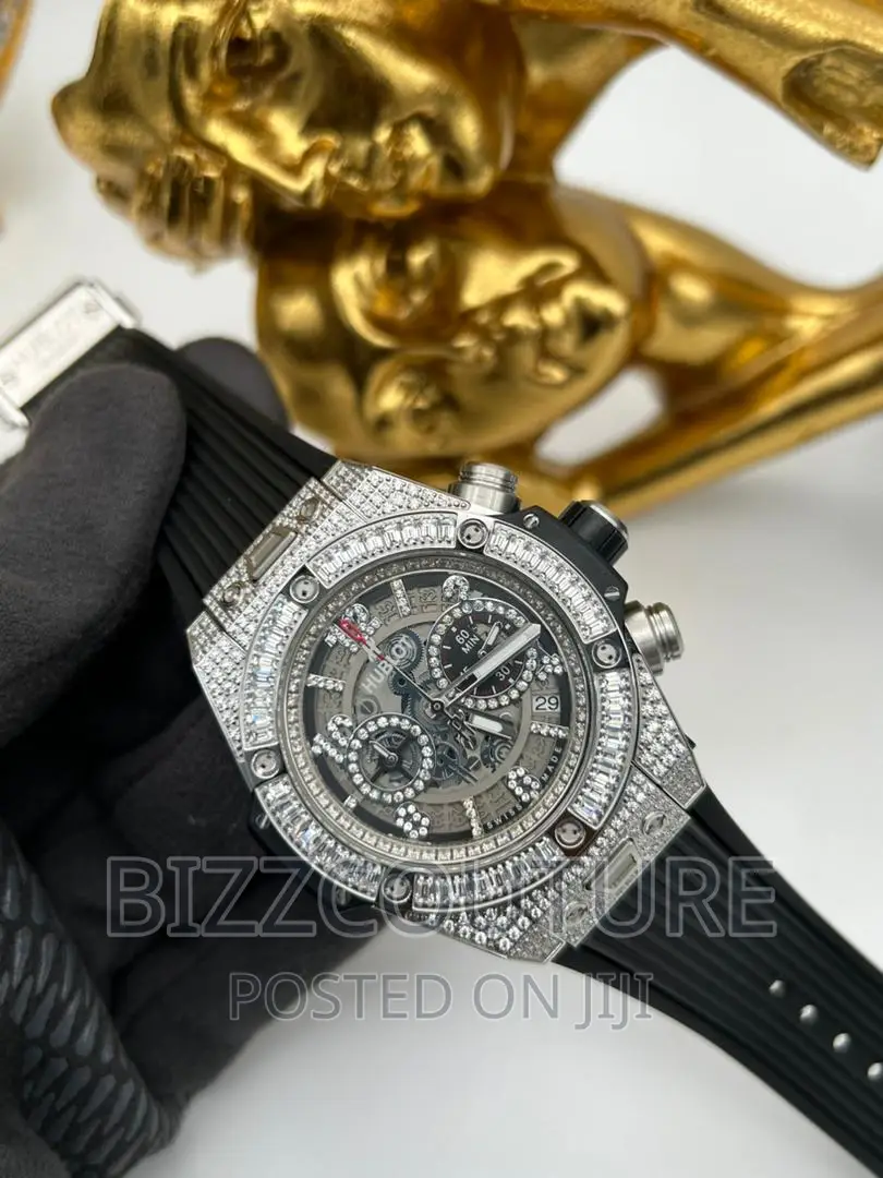 Original HUBLOT Rubber Strap Watch Available in Store