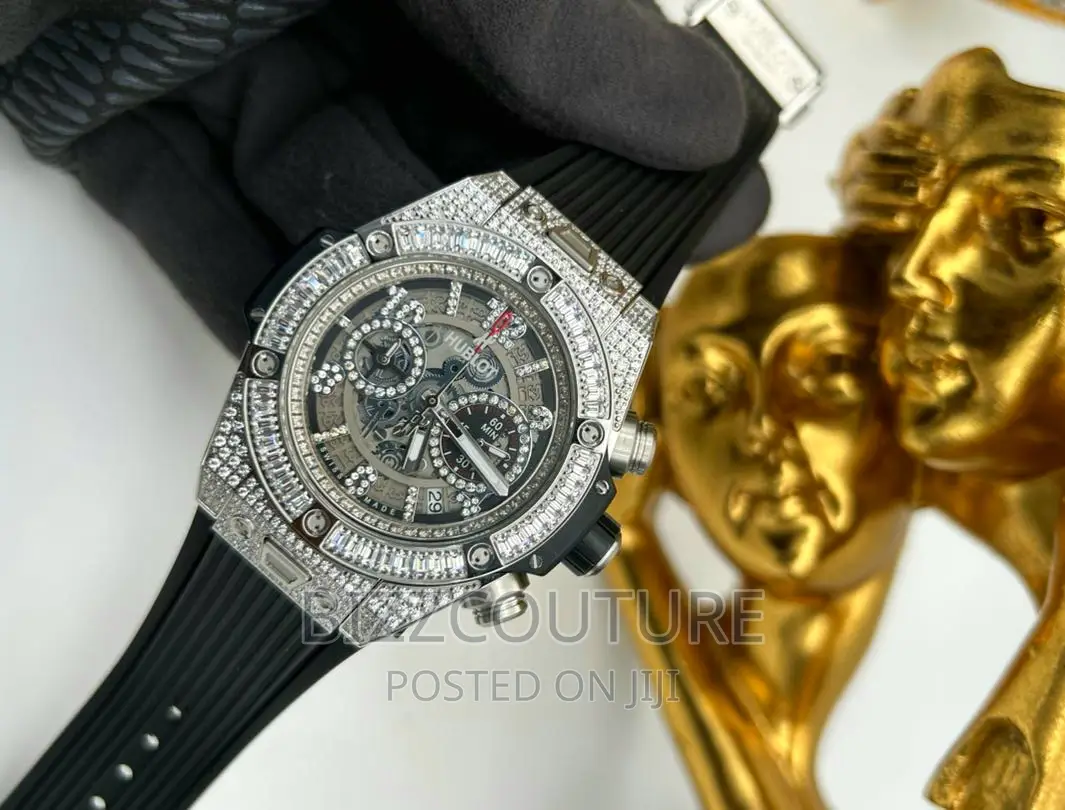 Original HUBLOT Rubber Strap Watch Available in Store
