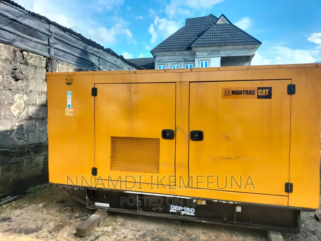165kva Mantrac Cat Grade One, Sound and Clean Is Available
