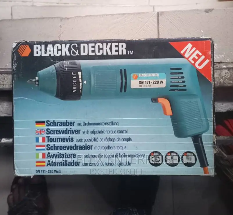 Black And Decker Electric Screw Machine
