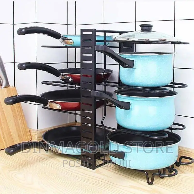 Pots and Pans Organizer Rack