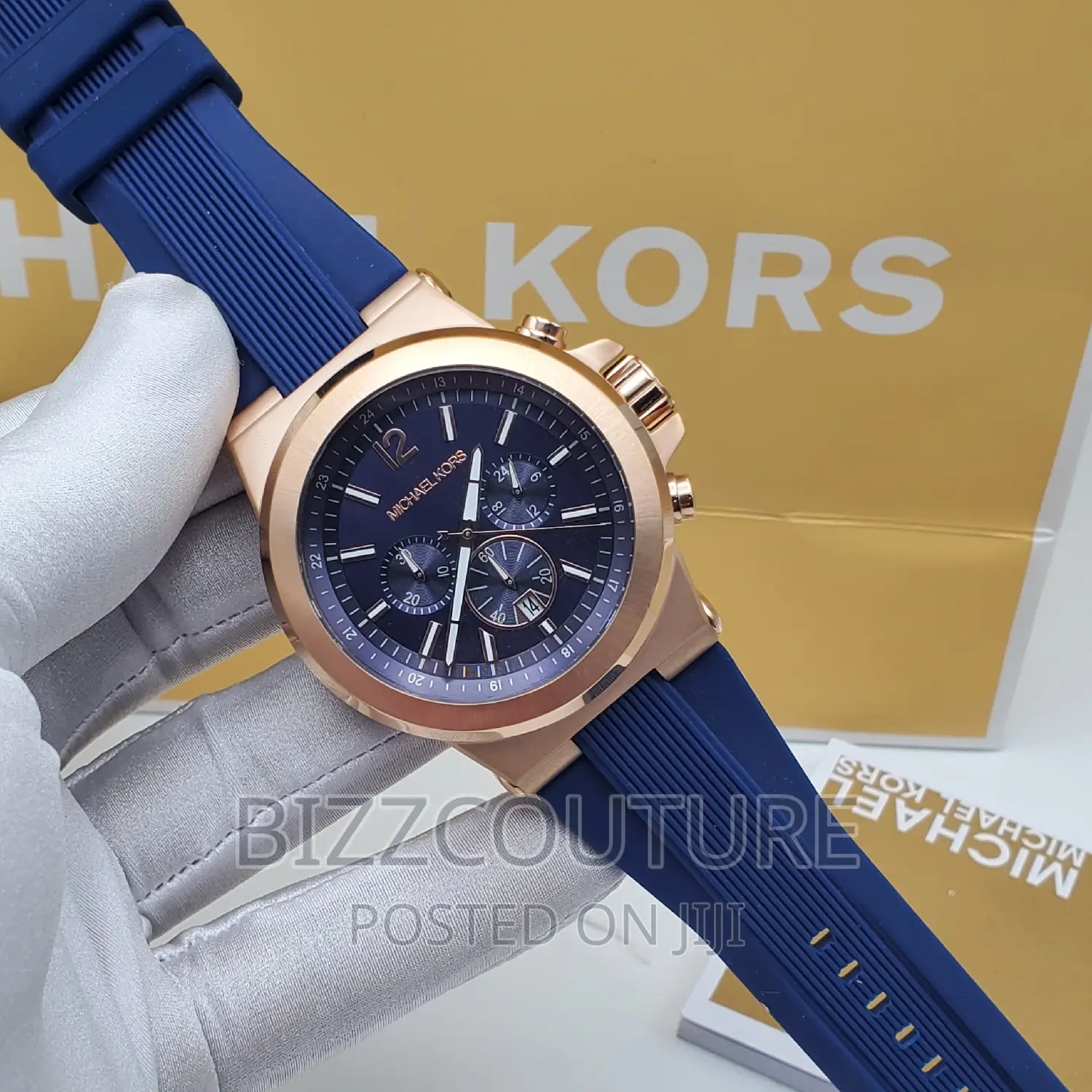 Original MICHAEL KORS Rubber Strap Watch Available in Store