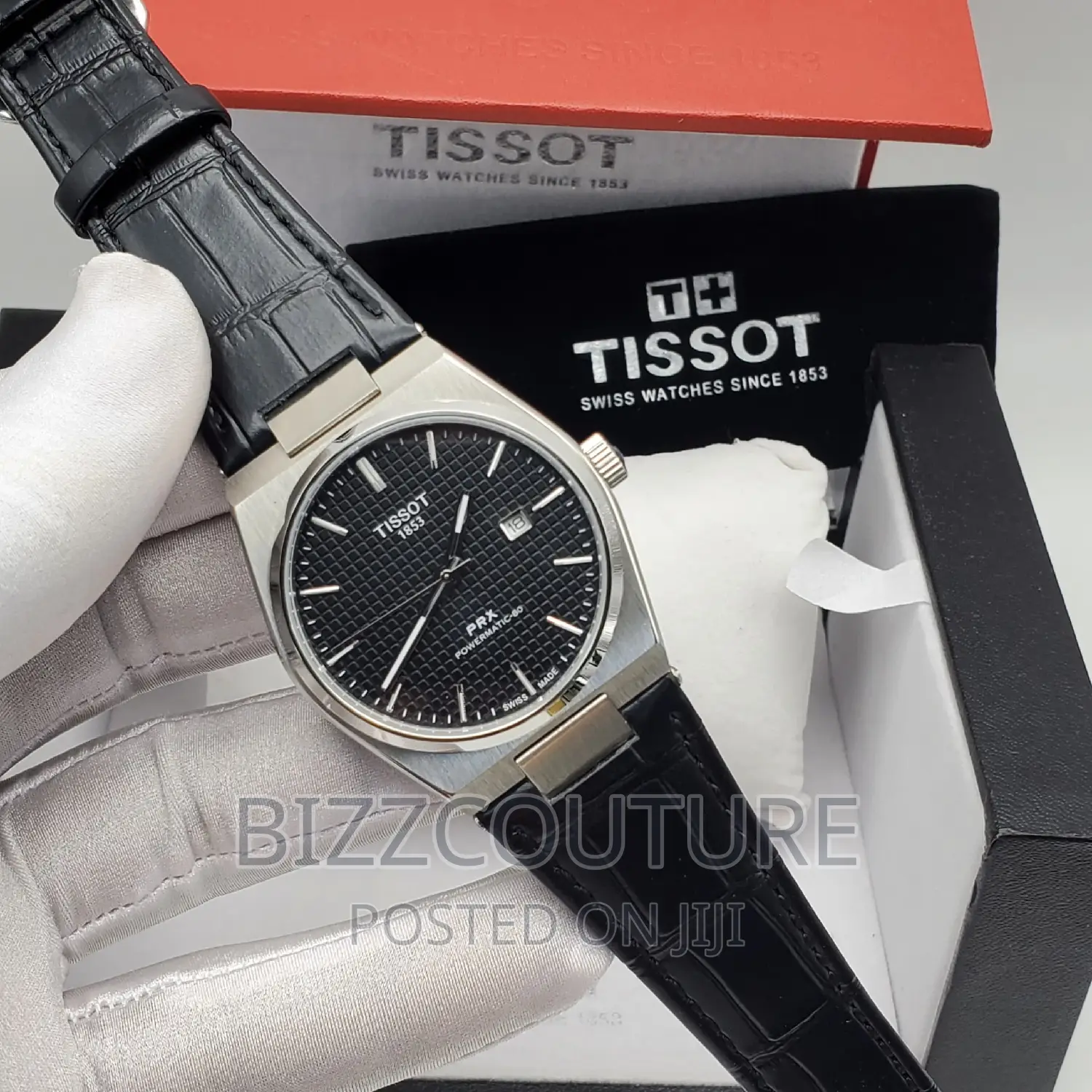 Original TISSOT Leather Strap Watch Available in Store