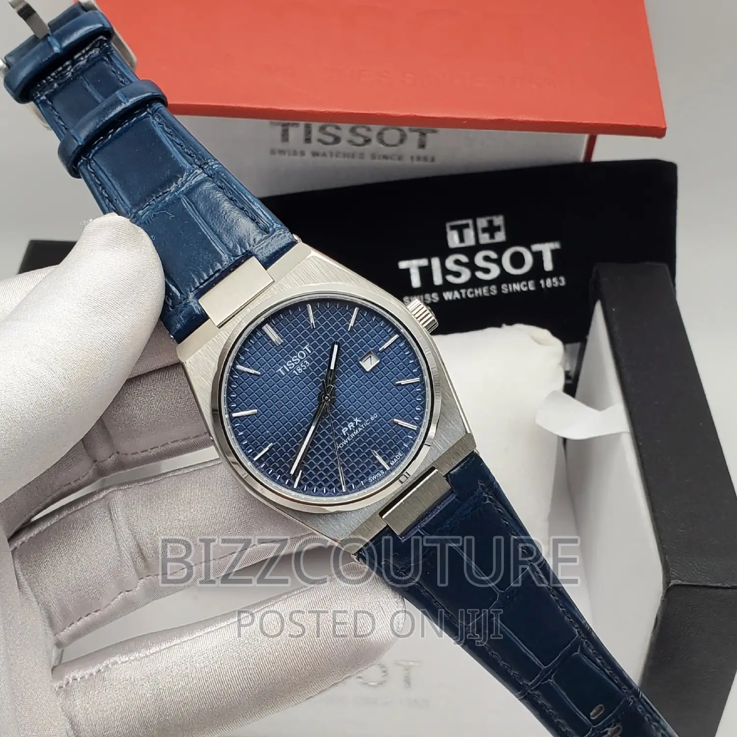 Original TISSOT Leather Strap Watch Available in Store