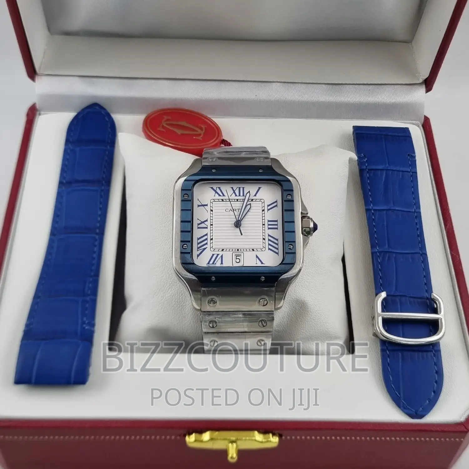Original CARTIER Silver Steel Chain Watch Available In Store