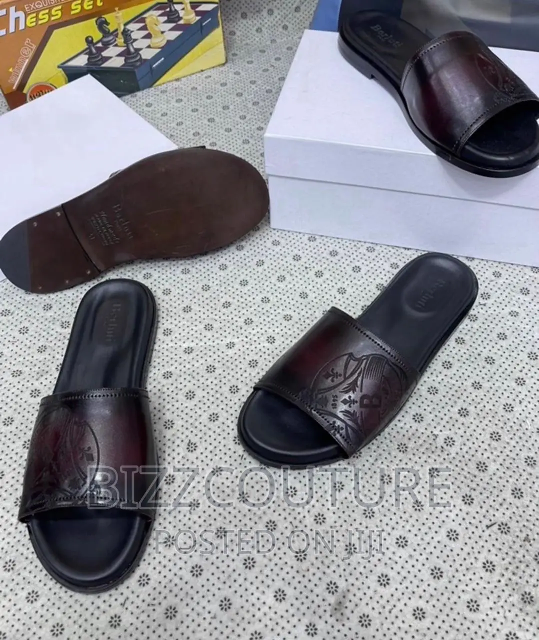Original Italian BERLUTI Slippers Available in Store