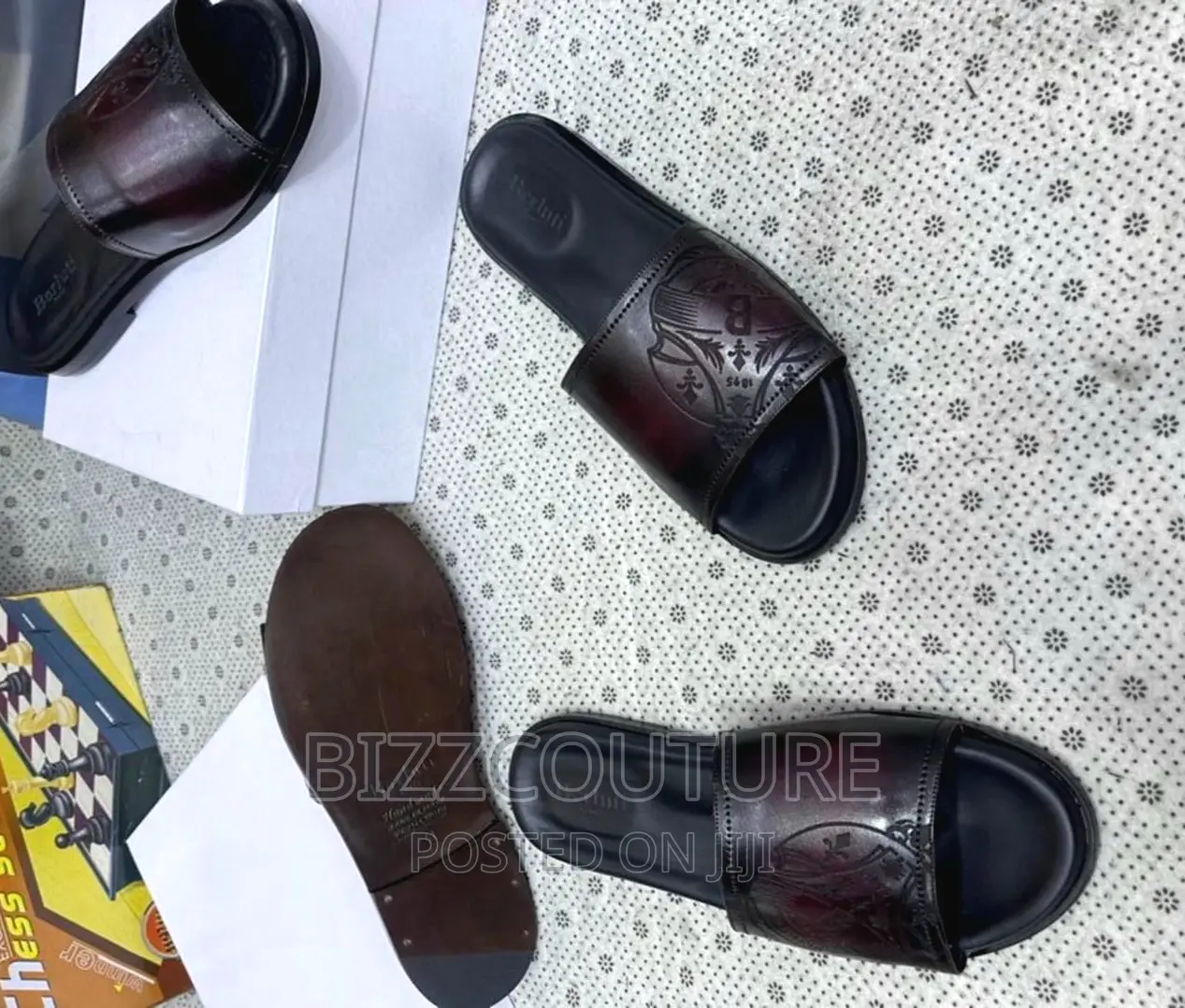 Original Italian BERLUTI Slippers Available in Store