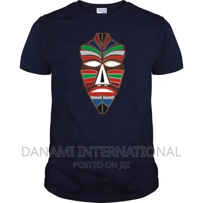 Danami African Mask Printed T-Shirt