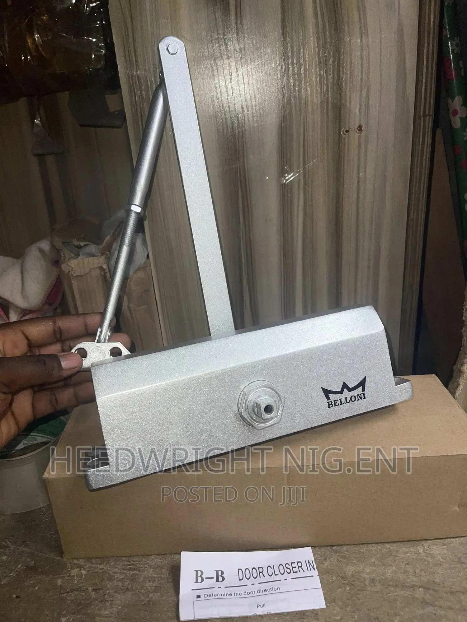 Belloni Big Security Door Closer