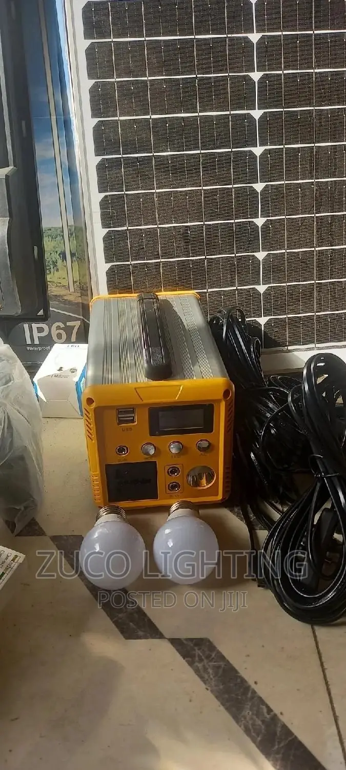 All in One Solar Power Generator With Separate Panels