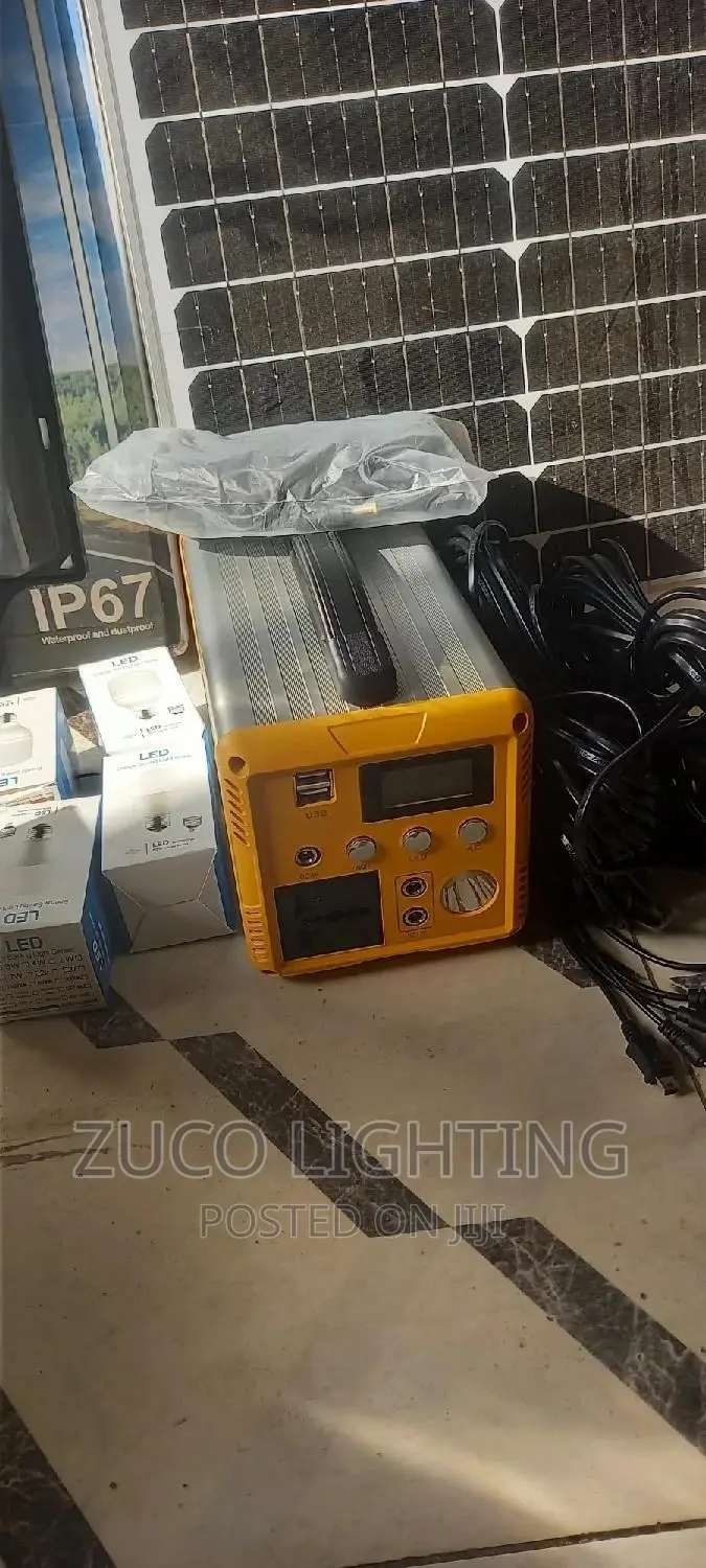 All in One Solar Power Generator With Separate Panels