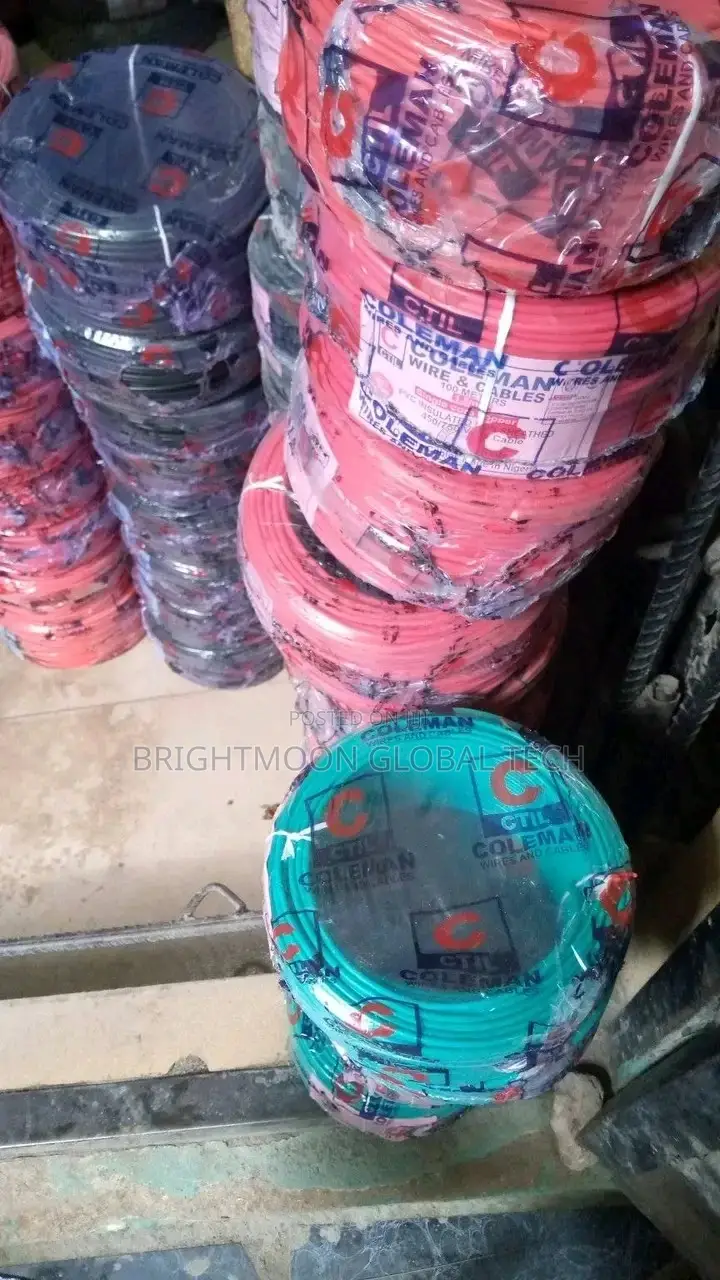 2.5mm Single Nigeria Coleman Wires and Cables PVC