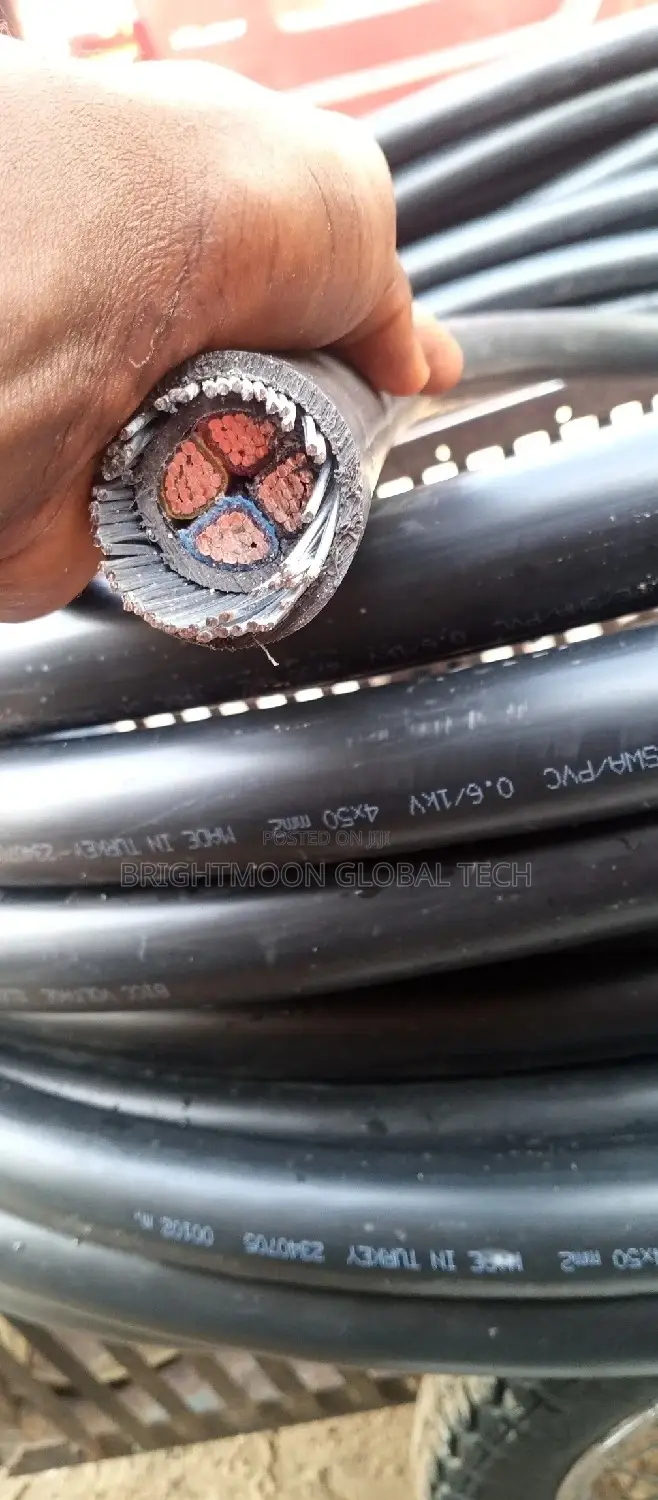 50mm 4core Turkey Armoured Cable and Wires a/M