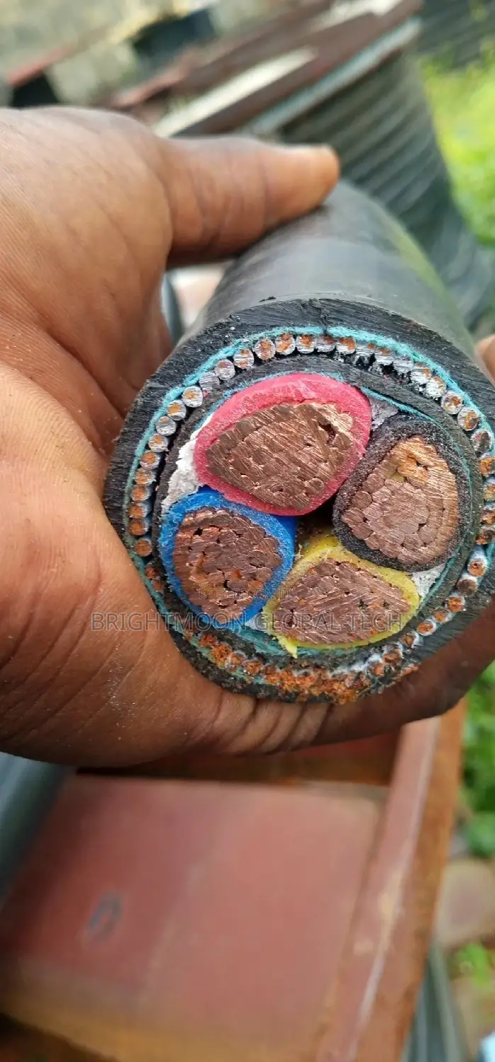 185mm 4core Nigerchin Armoured Cable and Wires a/M