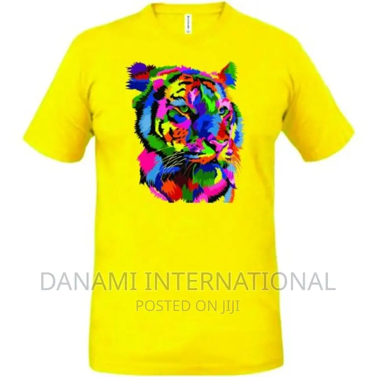 Danami Lion Head Art Printed T-Shirt