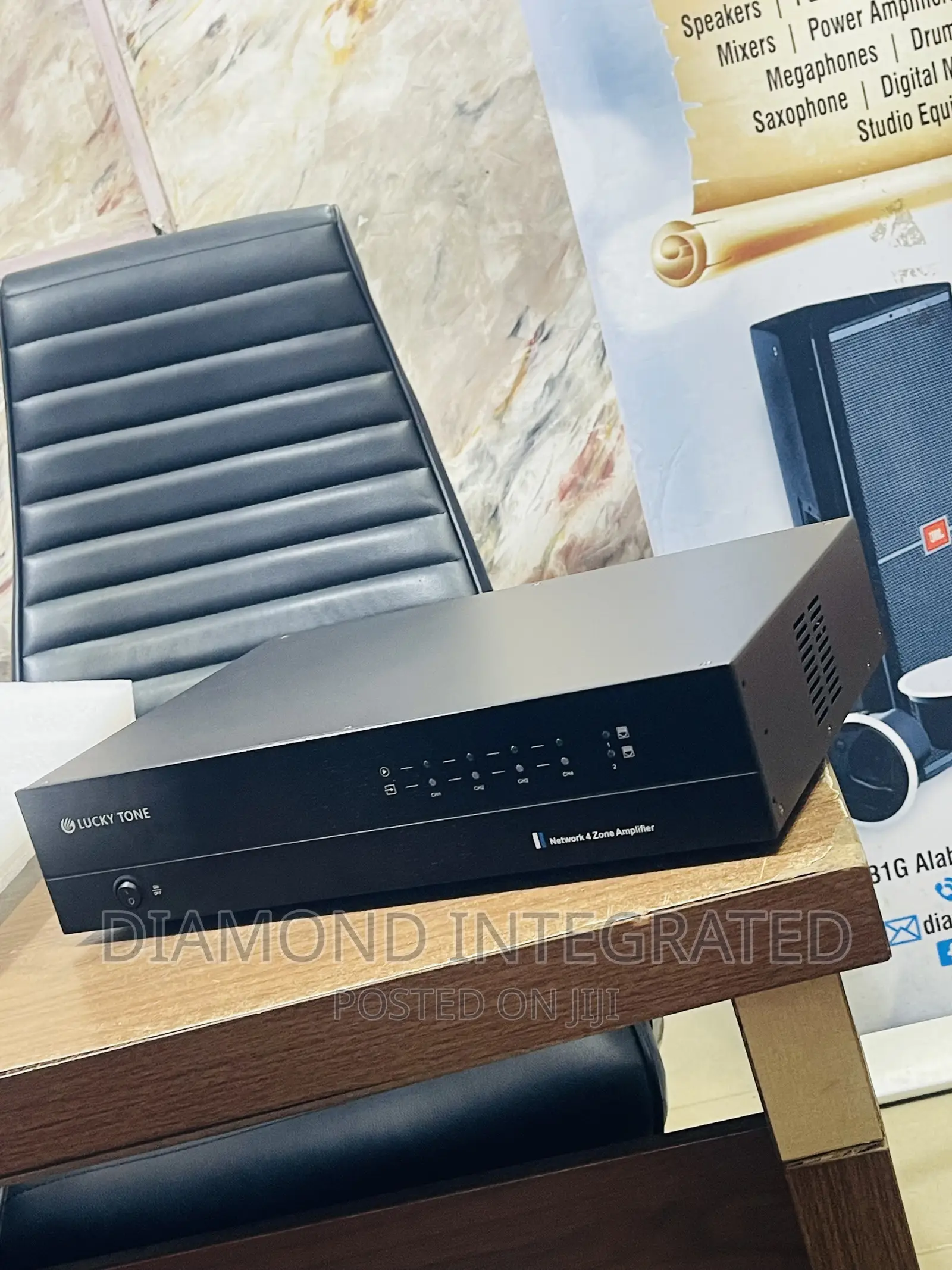 High Quality 4 Zone Networking Amplifier(Internet Enabled)