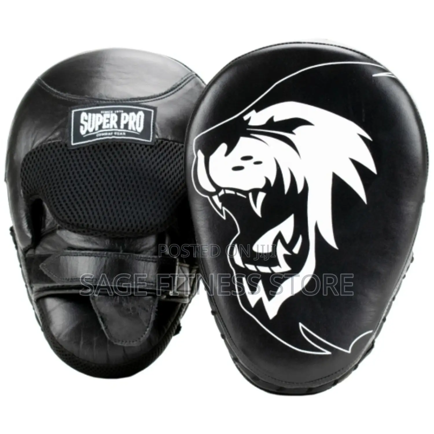 Combat Gear Leather Curve Punch Mitts (Punching Pad)