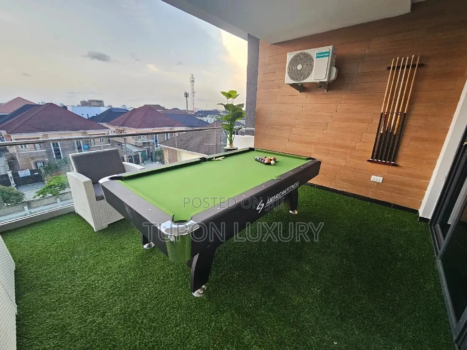 3bedroom Penthouse With Snooker Board