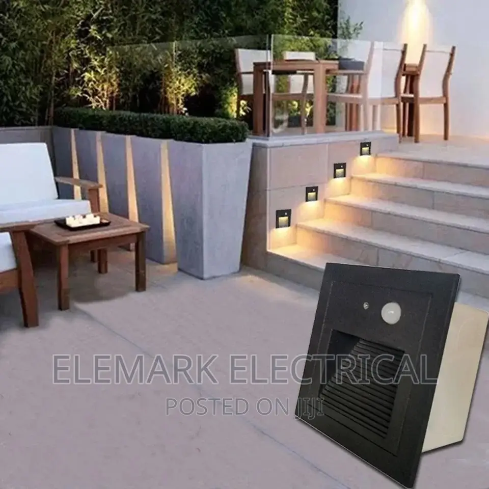 Motion Detector+Light Sensor Led Step Stair Light