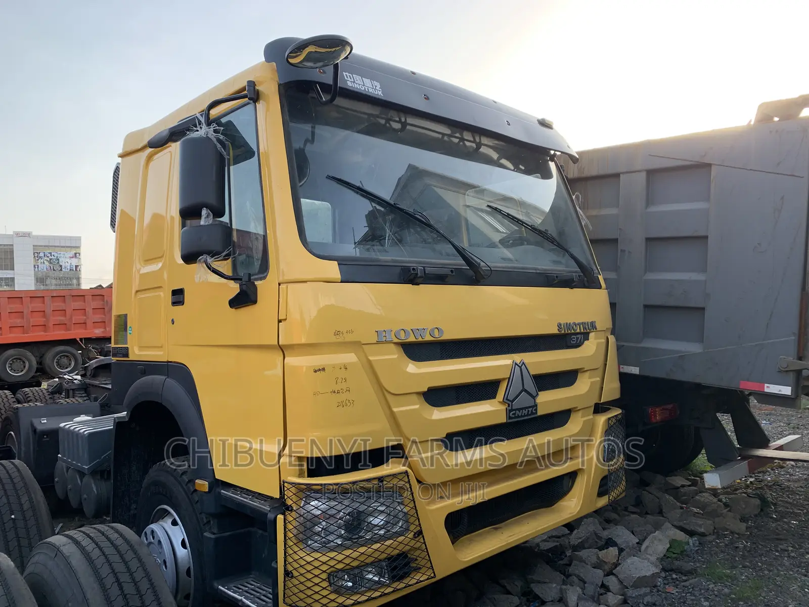 HOWO 371 Truck-Head (10 Tyres)