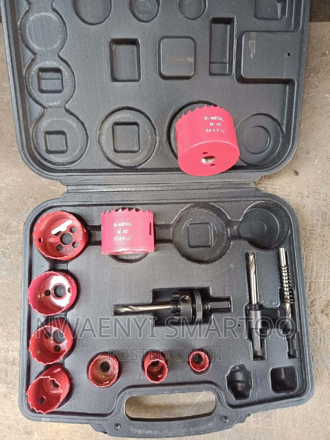 Metal Set of Hole Saw to 2inches
