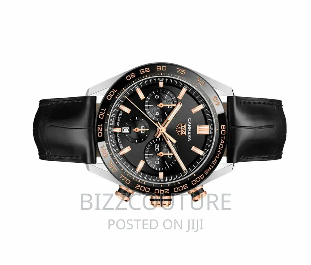 Original TAG HEUER CARRERA Leather Strap Available in Store