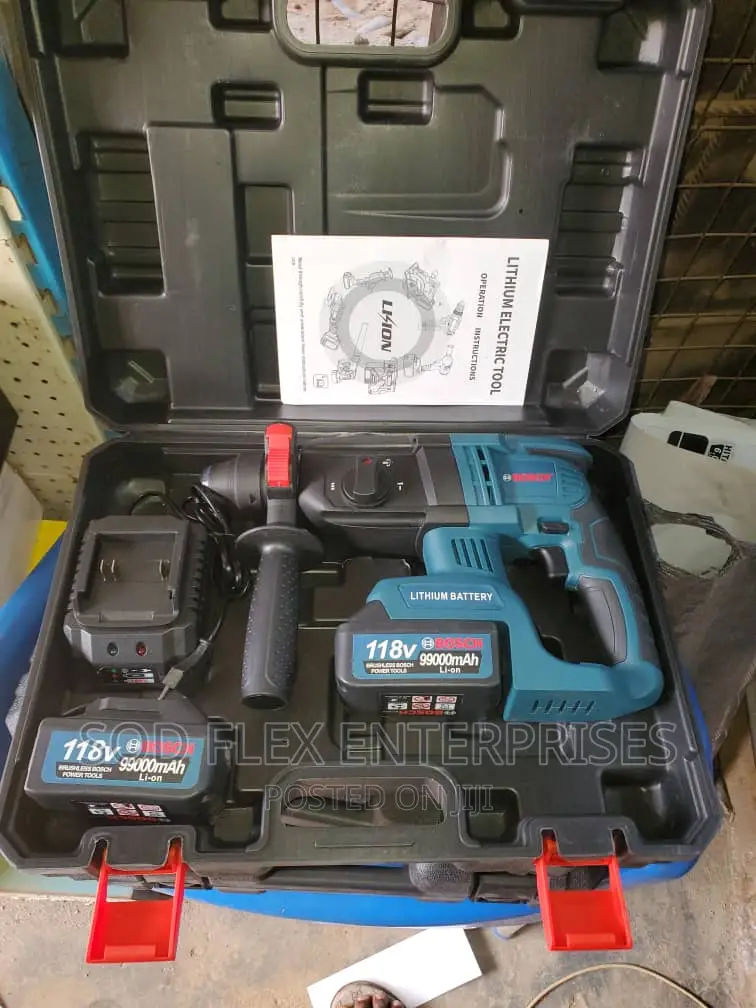 118v Bosch Rotary Hammer Machine