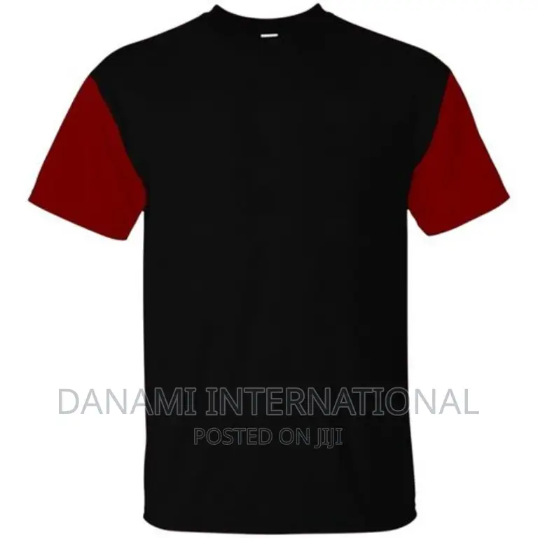 Danami Plain Short Sleeve Round Neck T-Shirt