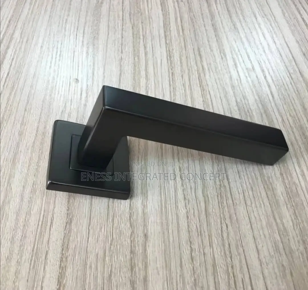 Black Coated Quality Door Handle