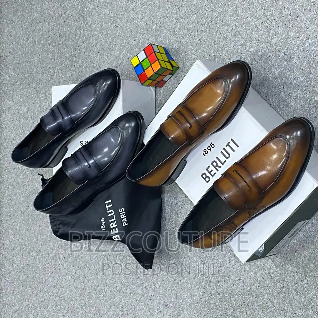 Original Italian BERLUTI Loafers Available in Store
