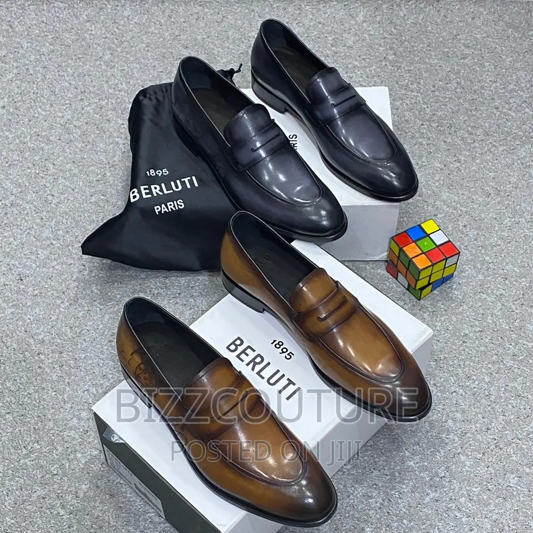 Original Italian BERLUTI Loafers Available in Store