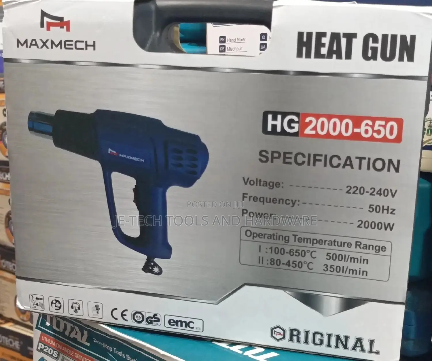 Maxmech Hot Gun Heat Gun - 2000W
