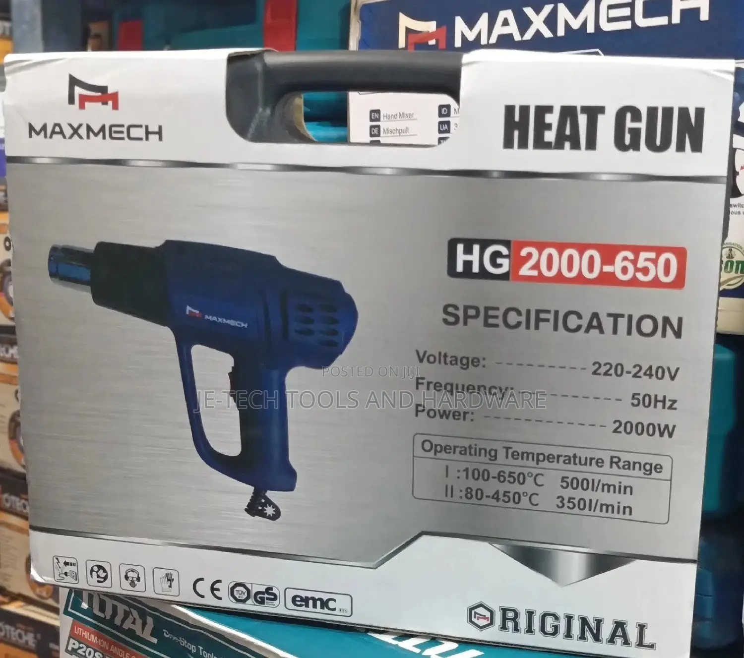 Maxmech Hot Gun Heat Gun - 2000W