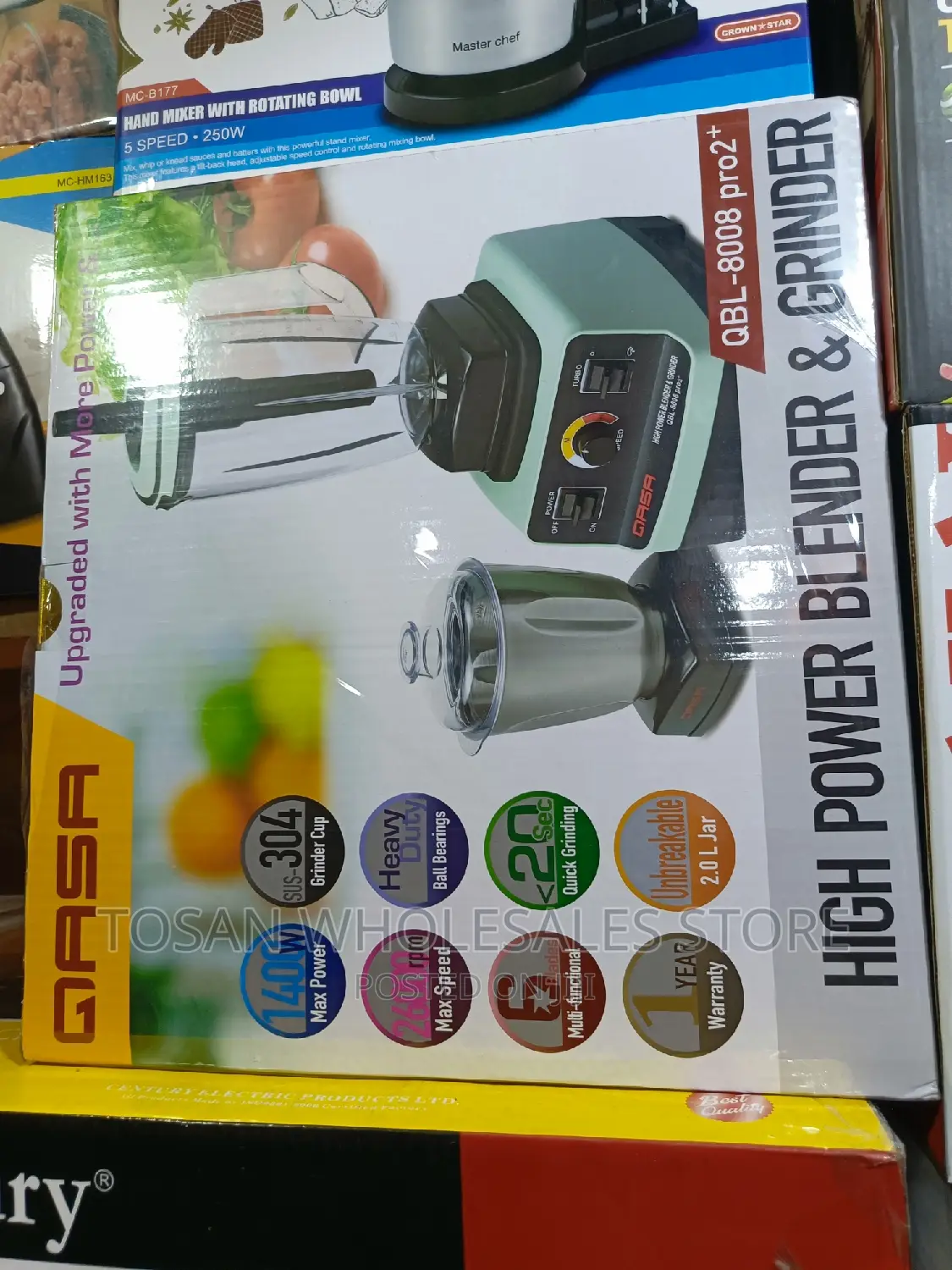 Qasa High Power Blender Grinder | QBL-8008 Pro2