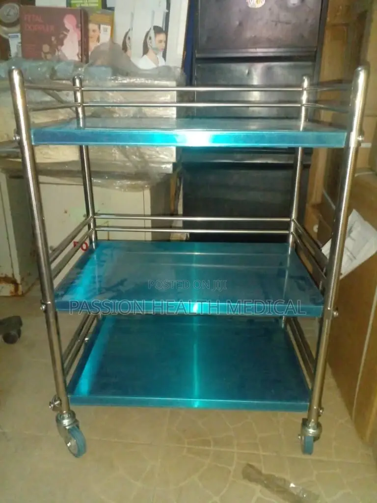 Instrument Trolley Three Step