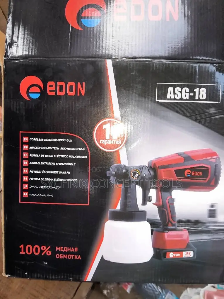 Cordless Paint Sprayer With Stainless Cup