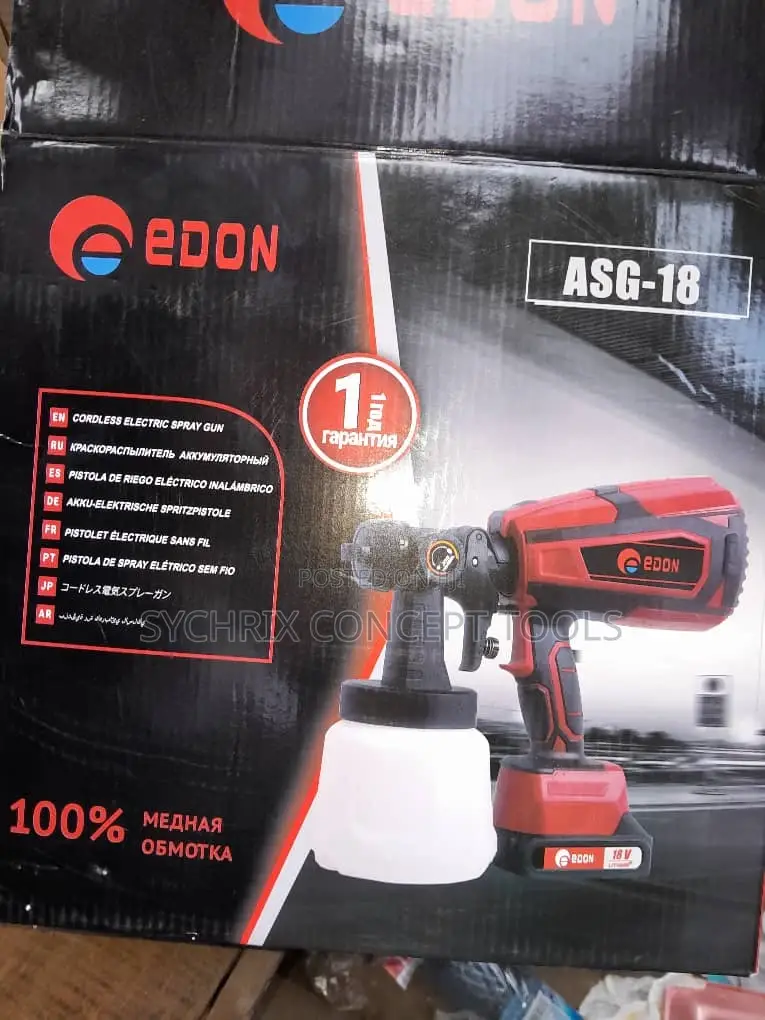 Cordless Paint Sprayer With Stainless Cup