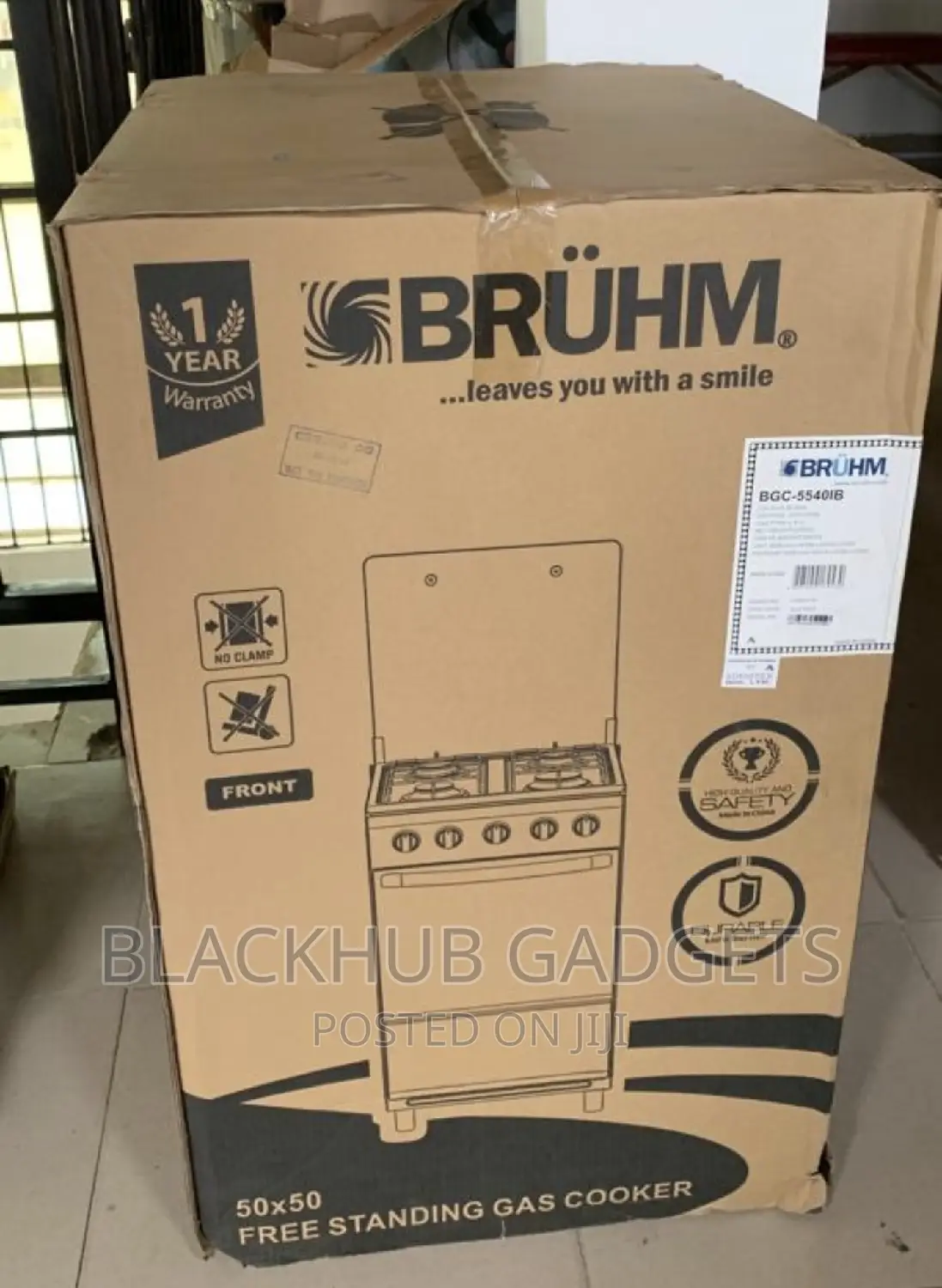 Bruhm Cooking Gas and Oven