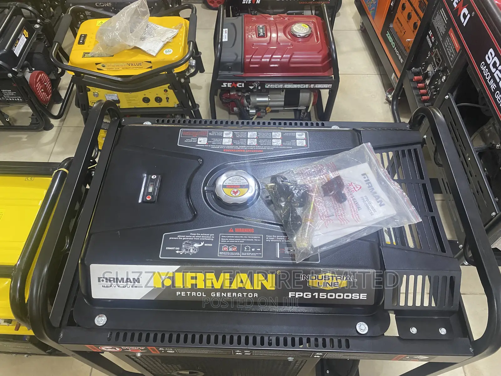 Firman 15kva Automatic Generator ( Double Cylinder)
