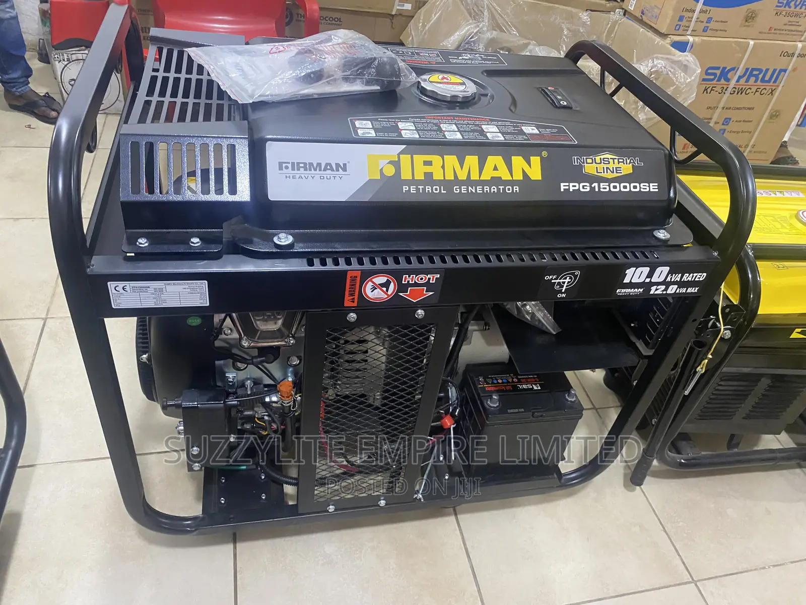 Firman 15kva Automatic Generator ( Double Cylinder)