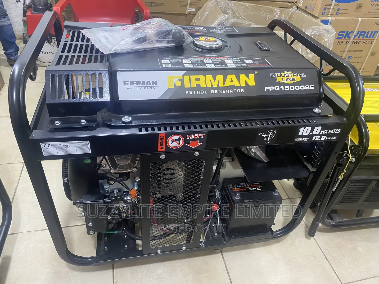Firman 15kva Automatic Generator ( Double Cylinder)