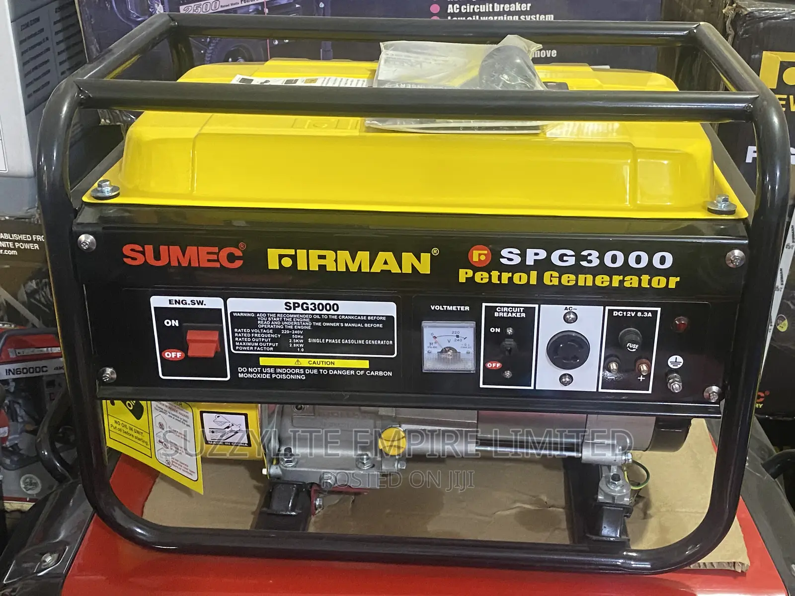 Sumec Firman Manual 2.5kva