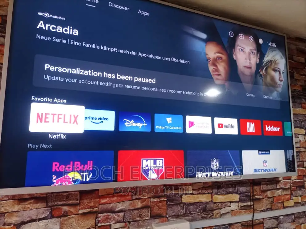 55 Inches Philips Android London Used Clean and Sharp