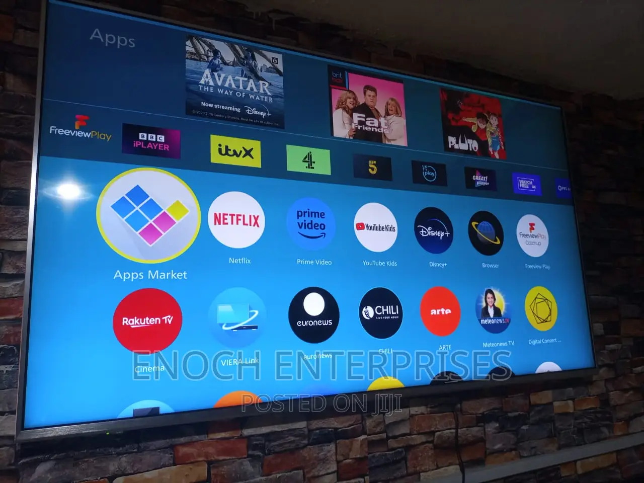55 Inches Panasonic UHD SMART UK Used .