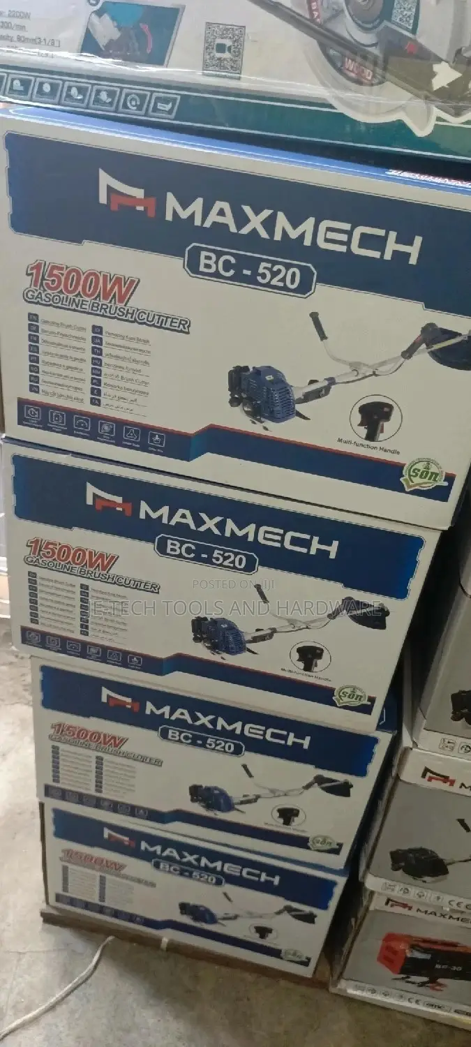 Maxmech Gasoline Brush Cutter Bc- 520 1500w