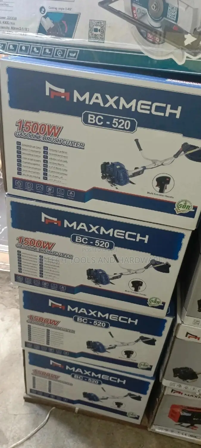 Maxmech Gasoline Brush Cutter Bc- 520 1500w