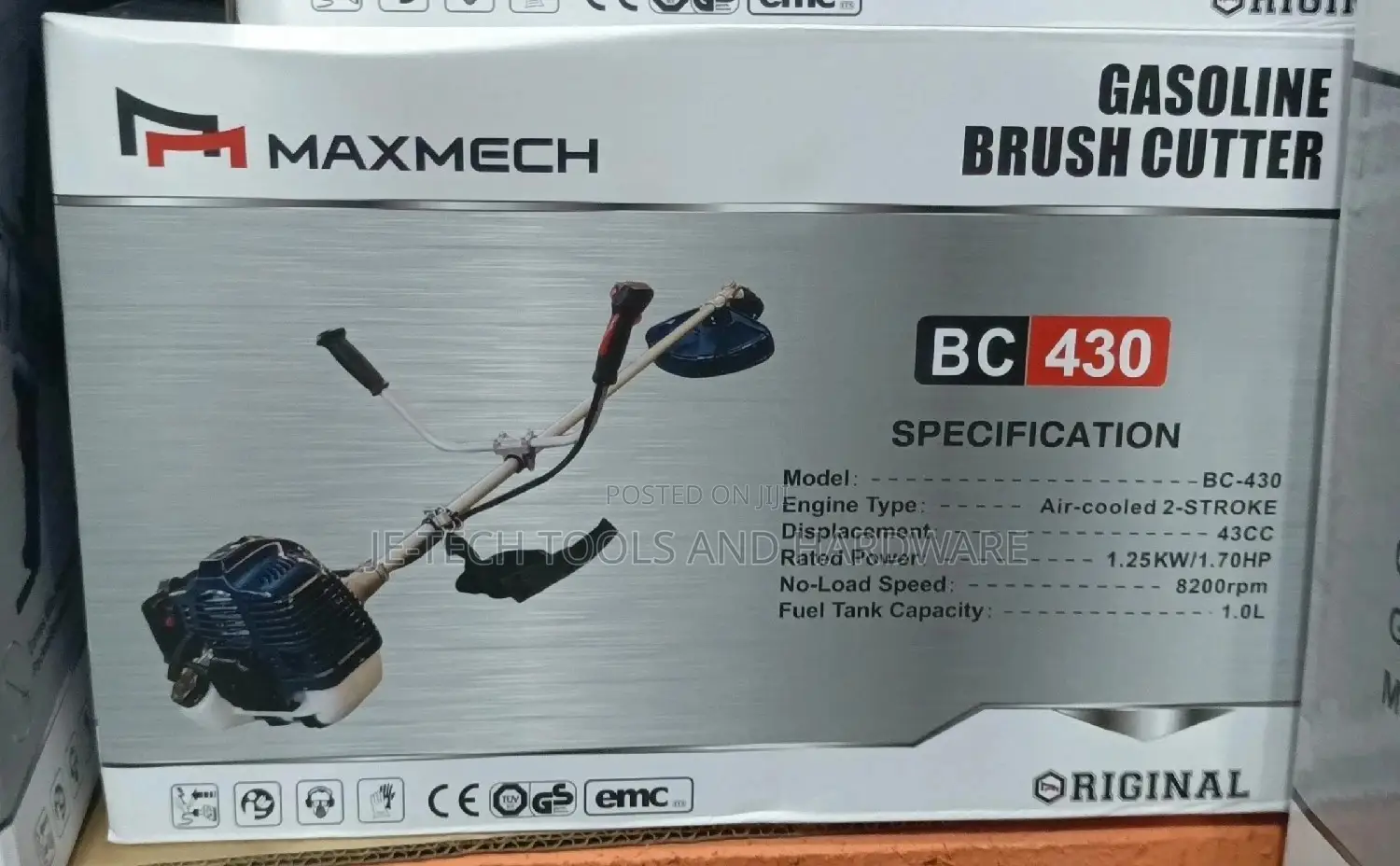 Maxmech Brush Cutter Bc-430
