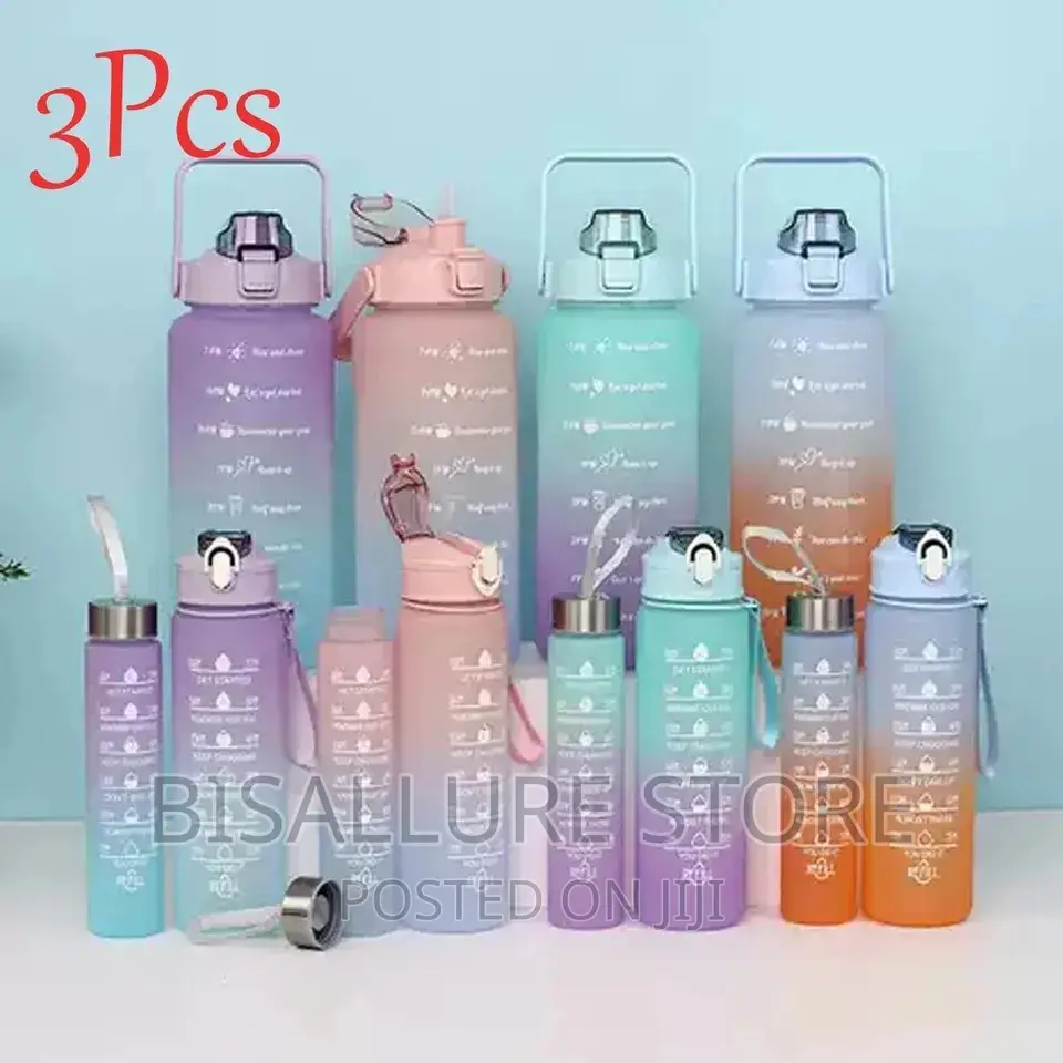 3 In 1 Set Of Water Bottles