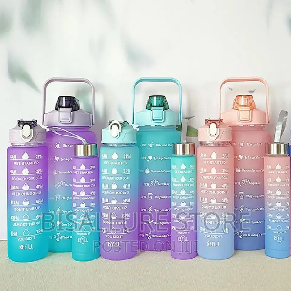 3 In 1 Set Of Water Bottles