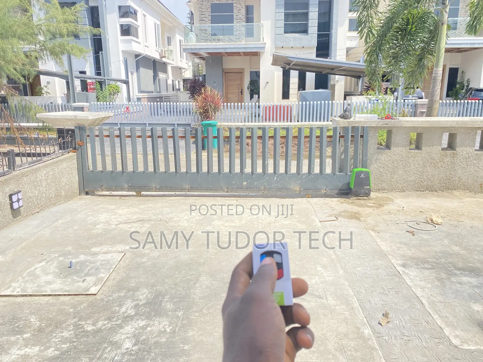 Tudor Tech Sliding Remote Control Auto Gate Install